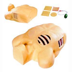 Can thoracic puncture and drainage model accurately simulate clinical practice?