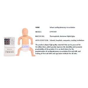 Why is neonatal cardiopulmonary resuscitation simulator an important part of emergency medical education?