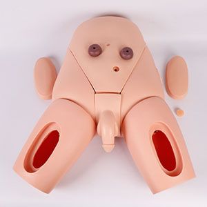 Male urethral catheterization simulator