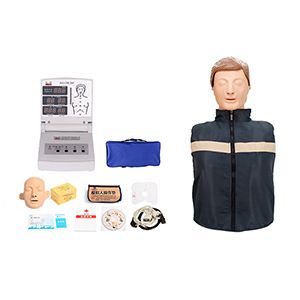 Simple half-body cardiopulmonary resuscitation manikin